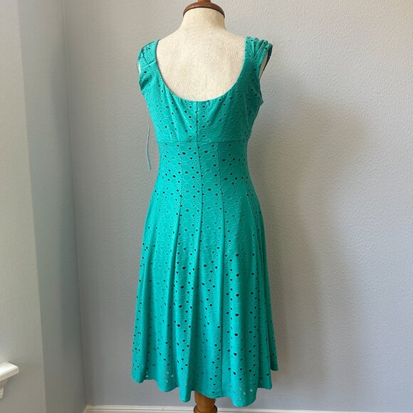 Maggy L Dress Color Green Size 6P - Picture 2 of 4